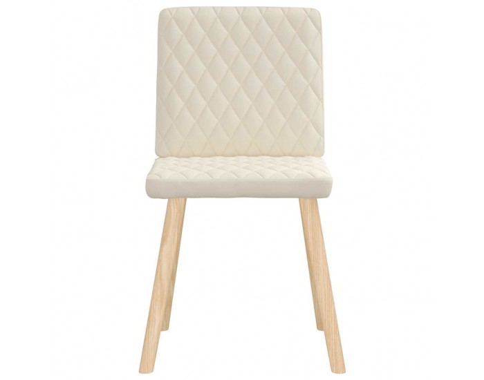 Sonata H Трапезни столове, 6 бр, тапицерия от лен