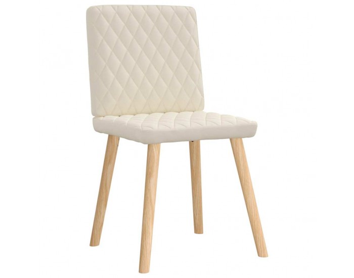 Sonata H Трапезни столове, 6 бр, тапицерия от лен