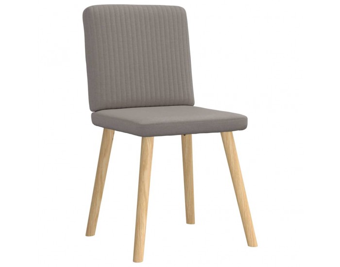 Sonata H Трапезни столове, 4 бр, таупе, текстил