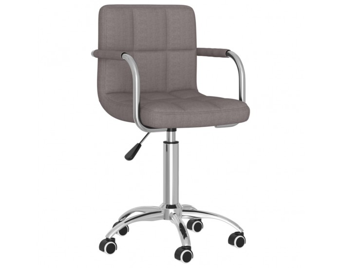 Sonata H Въртящ се трапезен стол, таупе, текстил