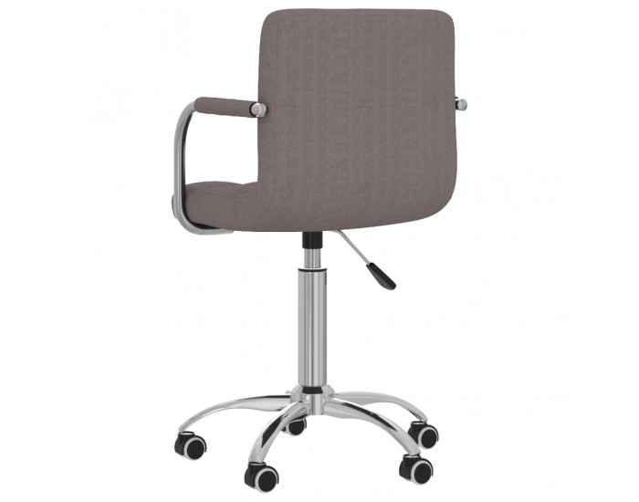 Sonata H Въртящ се трапезен стол, таупе, текстил