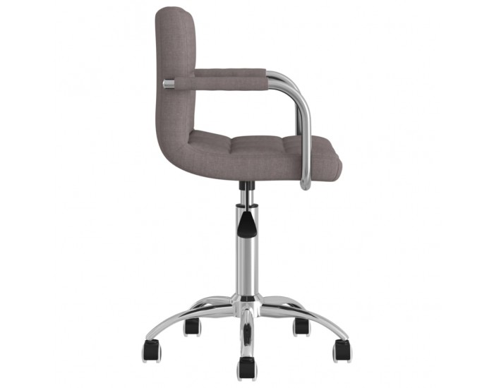 Sonata H Въртящ се трапезен стол, таупе, текстил