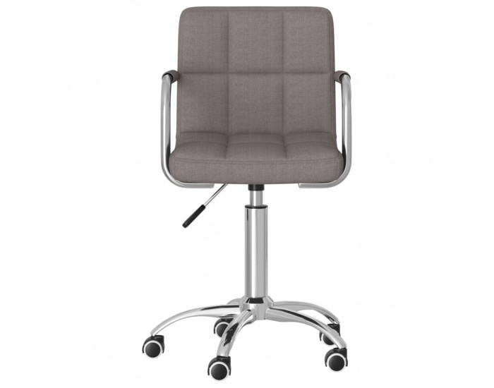 Sonata H Въртящ се трапезен стол, таупе, текстил