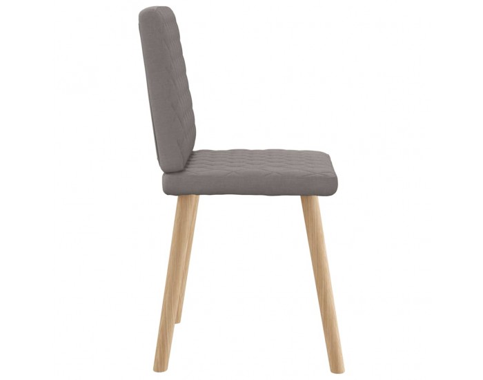 Sonata H Трапезни столове, 6 бр, таупе, плат