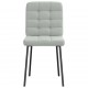 Sonata H Трапезни столове, 2 бр, светлосиви, кадифе