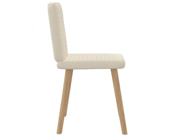 Sonata H Трапезни столове, 6 бр, тапицерия от лен