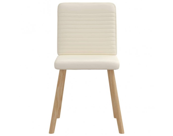 Sonata H Трапезни столове, 6 бр, тапицерия от лен