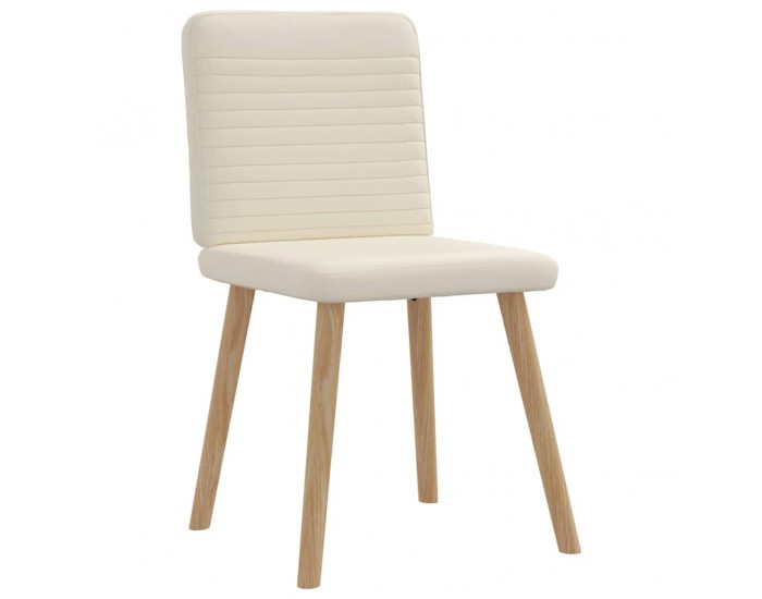 Sonata H Трапезни столове, 6 бр, тапицерия от лен