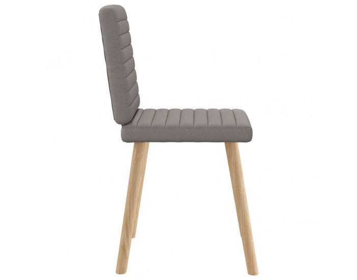 Sonata H Трапезни столове, 6 бр, таупе, плат