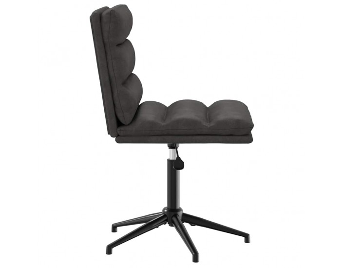 Sonata H Tрапезни столове, 4 бр, черни, изкуствена кожа