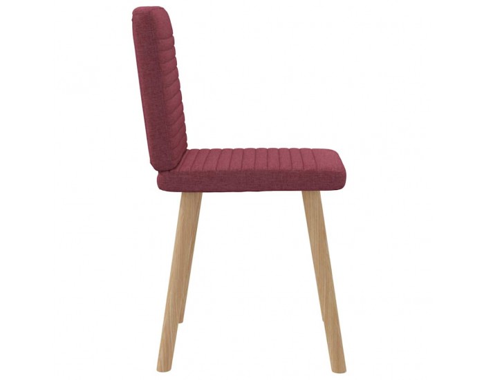 Sonata H Трапезни столове, 2 бр, виненочервени, текстил