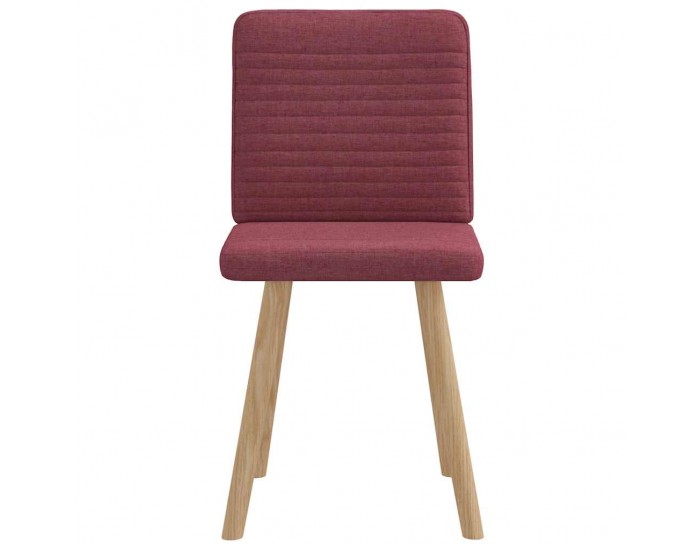 Sonata H Трапезни столове, 2 бр, виненочервени, текстил