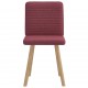 Sonata H Трапезни столове, 2 бр, виненочервени, текстил