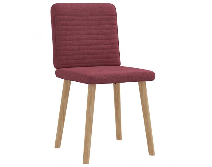 Sonata H Трапезни столове, 2 бр, виненочервени, текстил