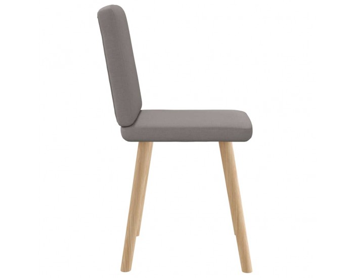 Sonata H Трапезни столове, 2 бр, таупе, текстил