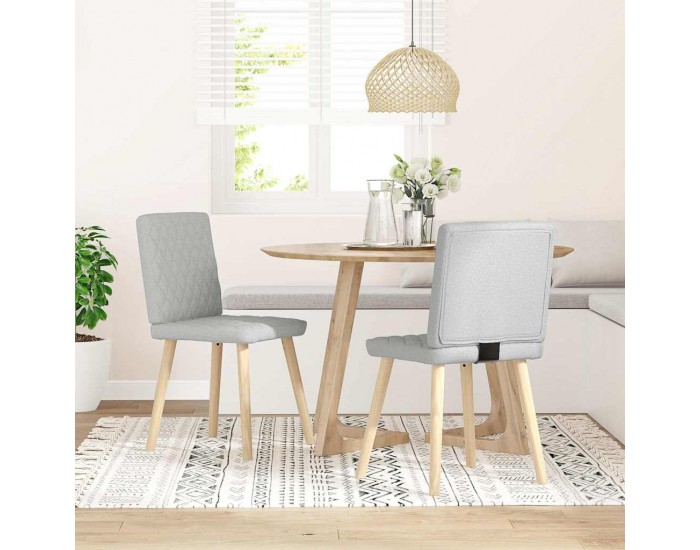 Sonata H Трапезни столове 2 бр Cloud сив плат