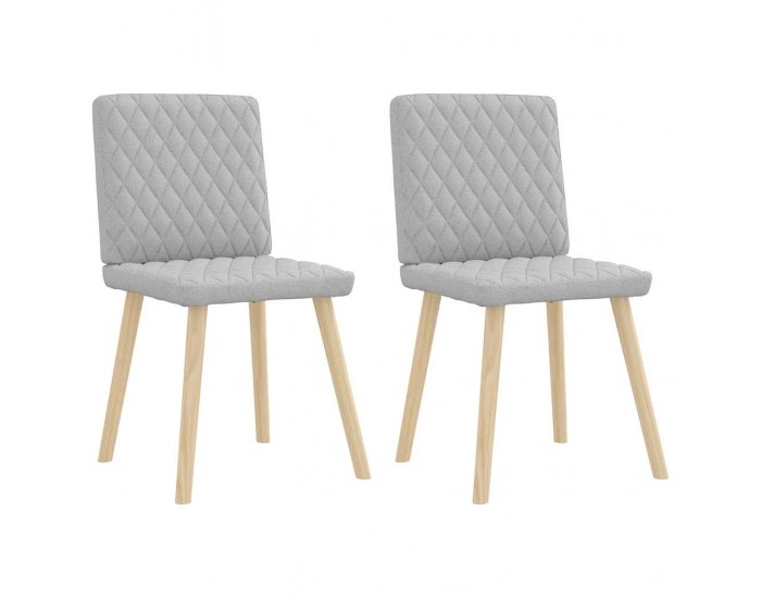 Sonata H Трапезни столове 2 бр Cloud сив плат