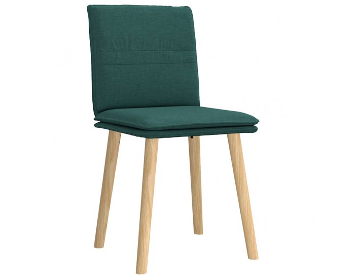 Sonata H Трапезни столове, 2 бр, тъмнозелени, текстил