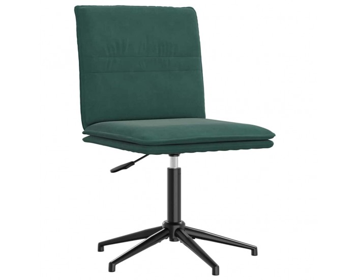 Sonata H Трапезен стол, тъмнозелен, кадифе