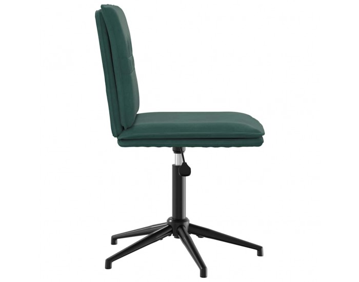 Sonata H Трапезен стол, тъмнозелен, кадифе