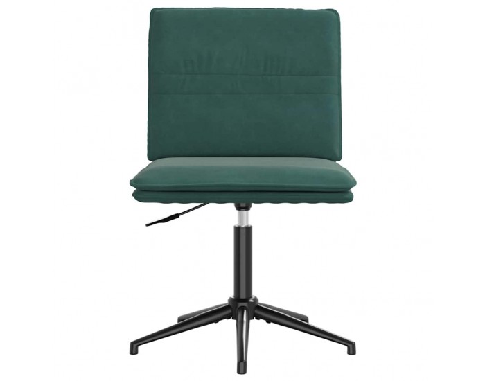 Sonata H Трапезен стол, тъмнозелен, кадифе