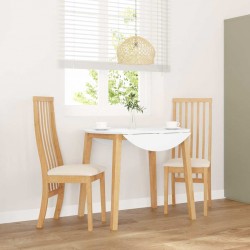 Sonata H Трапезни столове с възглавници 2 бр масивна дървесина гума - Столове