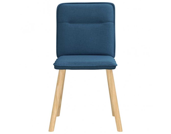 Sonata H Трапезни столове, 4 бр, сини, текстил