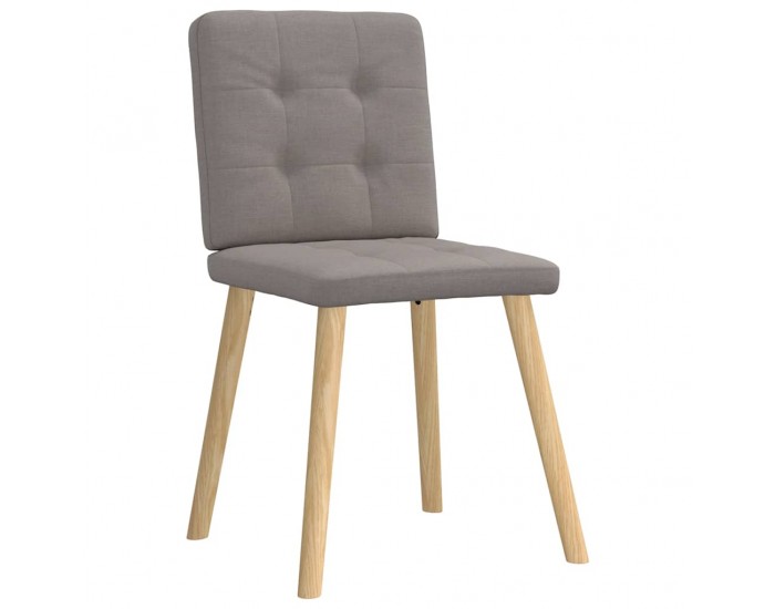 Sonata H Трапезни столове, 6 бр, таупе, плат