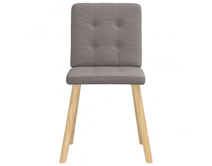 Sonata H Трапезни столове, 6 бр, таупе, плат