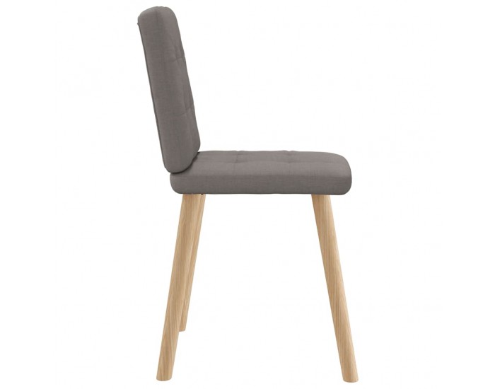 Sonata H Трапезни столове, 6 бр, таупе, плат