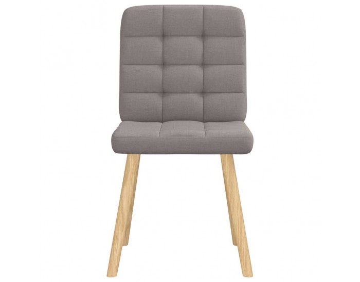 Sonata H Трапезни столове, 6 бр, таупе, плат