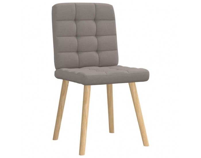 Sonata H Трапезни столове, 6 бр, таупе, плат