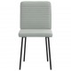 Sonata H Трапезни столове, 6 бр, светлосиви, кадифе