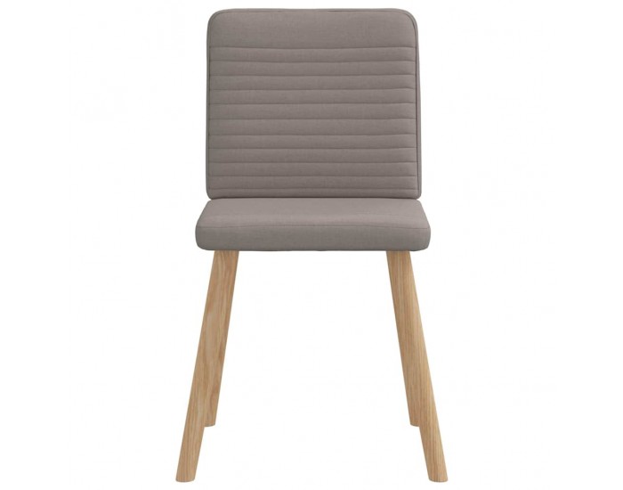 Sonata H Трапезни столове, 6 бр, таупе, плат