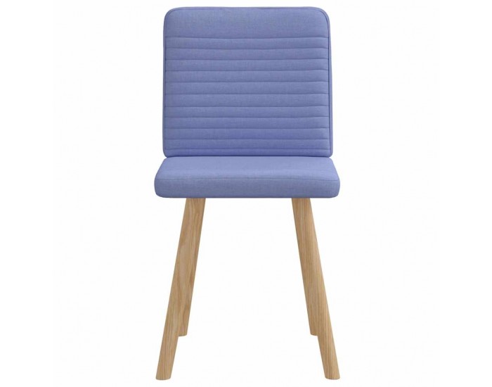 Sonata H Трапезни столове, 2 бр, дънково сини, текстил