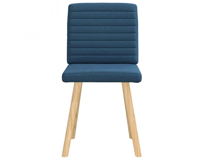 Sonata H Трапезни столове, 2 бр, сини, текстил