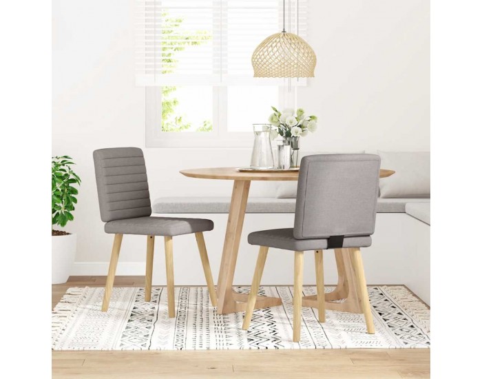 Sonata H Трапезни столове, 2 бр, таупе, текстил