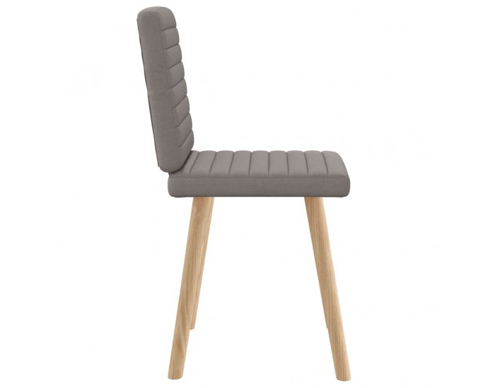 Sonata H Трапезни столове, 2 бр, таупе, текстил