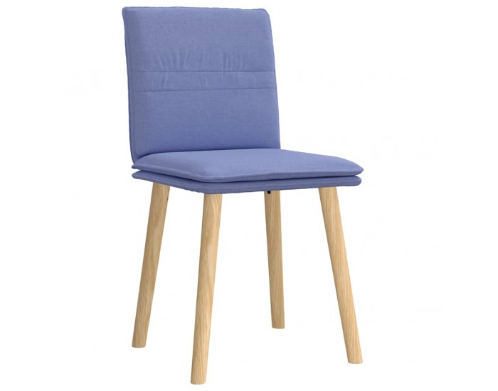 Sonata H Трапезни столове, 2 бр, дънково сини, текстил