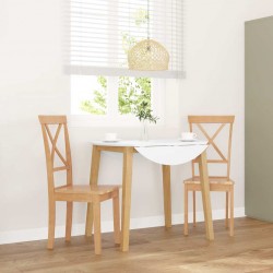 Sonata H трапезни столове 2 бр. масивна дървесина гума - Столове