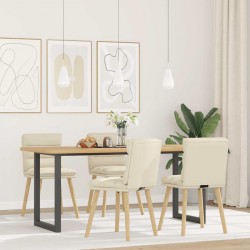 Sonata H Трапезни столове, 4 бр, лен - Трапезни столове