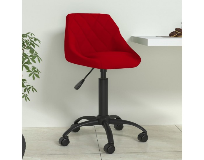 Sonata H Трапезен стол, виненочервен, кадифе