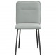 Sonata H Трапезни столове, 2 бр, светлосиви, кадифе
