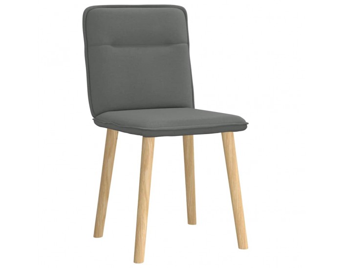 Sonata H Трапезни столове, 2 бр, тъмносиви, текстил