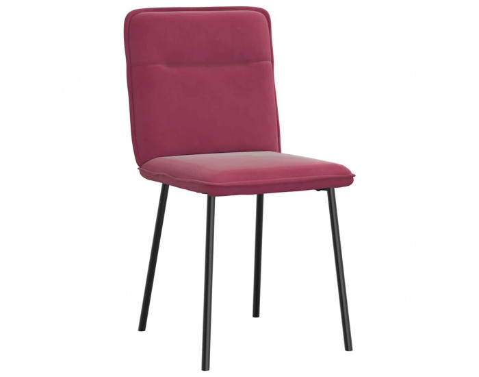 Sonata H Трапезни столове, 2 бр, виненочервени, кадифе