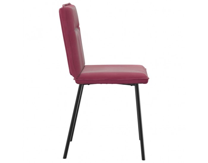 Sonata H Трапезни столове, 2 бр, виненочервени, кадифе