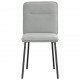 Sonata H Трапезни столове, 6 бр, светлосиви, кадифе
