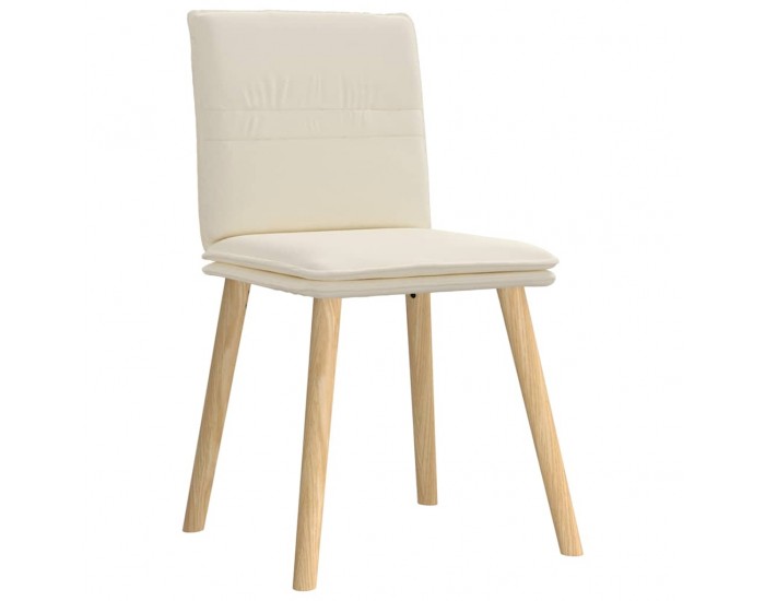 Sonata H Трапезни столове, 6 бр, тапицерия от лен