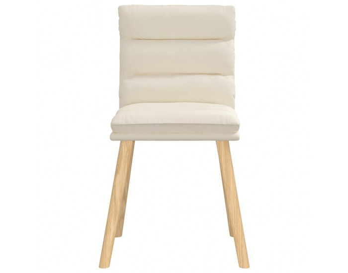 Sonata H Трапезни столове, 6 бр, тапицерия от лен