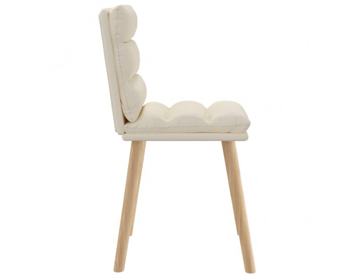 Sonata H Трапезни столове, 6 бр, тапицерия от лен